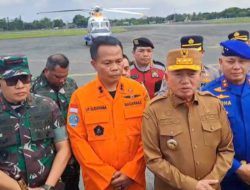 Gubernur Kalsel Muhidin Ikuti Perkembangan Pencarian Helikopter Hilang di Tanah Bumbu