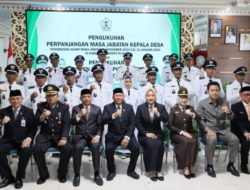 Ketua DPRD Batola Hadiri Pengukuhan Perpanjangan Masa Jabatan Kepala Desa