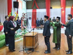 Ketua DPRD Barito Kuala, Ayu Dyan, Secara Resmi Lantik Ahmad Ridho, Sebagai Anggota DPRD PAW 2024–2029
