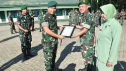 Wujud Penghargaan, Kodim 1002/HST Laksanakan Korps Raport Purna Tugas dan Sertijab