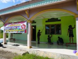 Sambut HUT ke-80 TNI, Kodim 1002/HST Rehab Musholla Darut Taqwa di Barabai