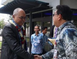 Kadis Kominfo Kalsel, Sambut Kedatangan Kepala BSSN, Hadiri Rakerda Diskominfo dan Komdiphoria 2025