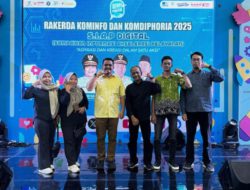 Diskominfo Batola Hadiri Rakerda Diskominfo se-Kalimantan Selatan