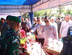 Sambut HUT TNI, Danrem 101/Ant, Bazar Murah dan Lomba Mancing Wujud Kepedulian TNI Kepada Masyarakat