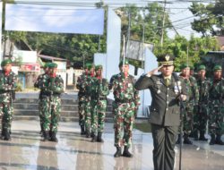 Kodim 1002/HST dan Yonif 621/Mtg Gelar Ziarah Daerah di TMP Kusuma Bangsa