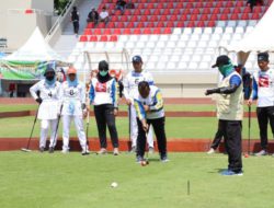 Tembus 16 Besar PORNAS XVII, Tim Gateball Ganda Campuran KORPRI Kalsel Menang Dramatis Atas Babel