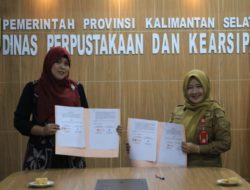 Tingkatkan Literasi dan Pendidikan, Dispersip Kalsel dan STIE Pancasetia Jalin Kerja Sama