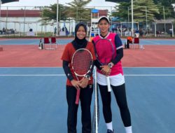 Menang Tipis atas Jawa Tengah, Sri Fathanah Melaju ke Final Tenis Lapangan Putri Pornas Korpri XVII 