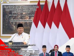 Ketua DPRD Kabupaten Barito Kuala Berikan Ucapan Selamat Ulang Tahun Presiden Prabowo