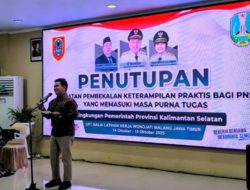 Jelang Purna Tugas, Pemprov Kalsel Bekali Keterampilan Praktis bagi PNS 