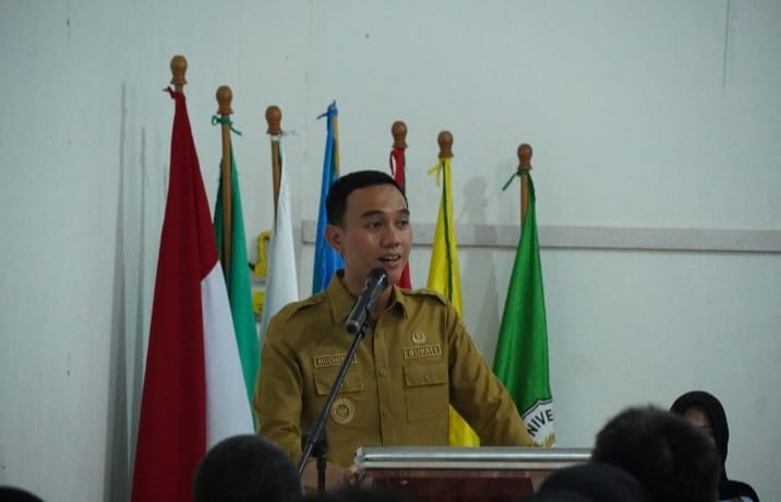 Bupati Muchendi Rayakan Sumpah Pemuda Bersama Mahasiswa UNISKI
