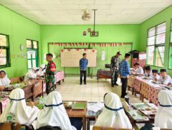 Babinsa Labuan Amas Utara Kawal Penyaluran MBG Tahap Pertama untuk 1.341 Pelajar