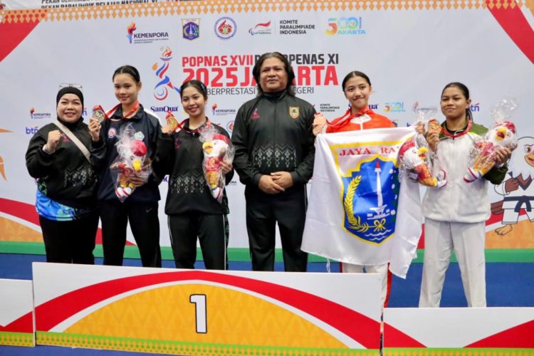 Karate Kalsel Sumbang Emas di POPNAS XVII Jakarta, Kontingen Kembali Panen Medali