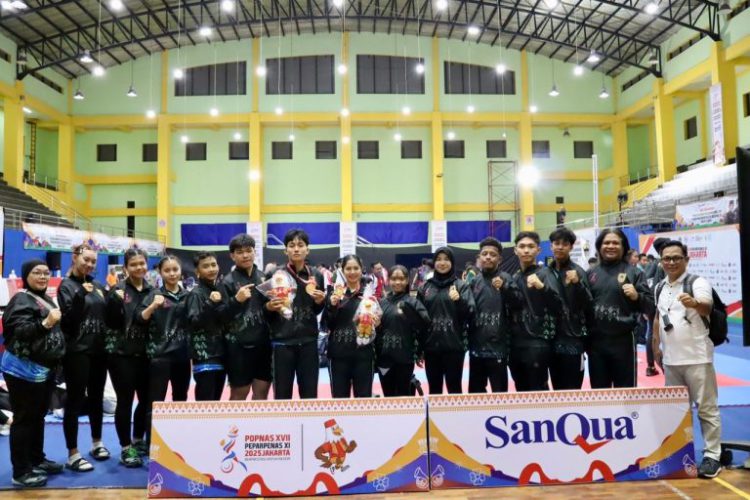 Karate Kalsel Sumbang Emas di POPNAS XVII Jakarta, Kontingen Kembali Panen Medali