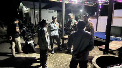 Babinsa dan Bhabinkamtibmas Kompak Ciptakan Rasa Aman di Desa Aluan Mati