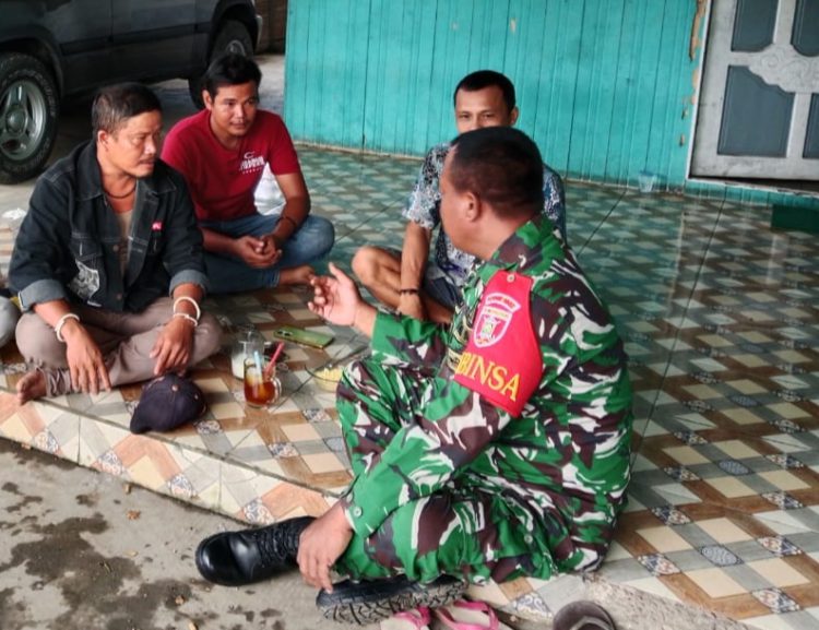 Babinsa Koramil Haruyan