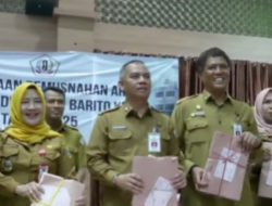 Sekretariat DPRD Kab. Barito Kuala : Pemusnahan Arsip Wujud Tertib Administrasi