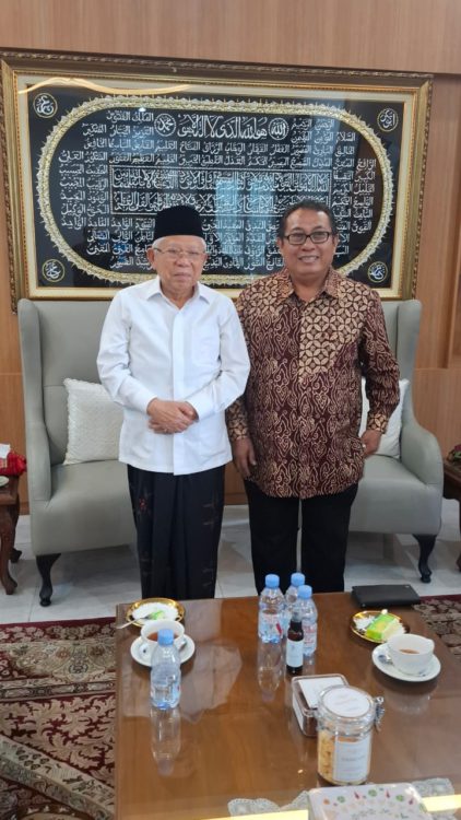 KH. Ma’ruf Amin Perkuat Arah Moral Media Siber Indonesia