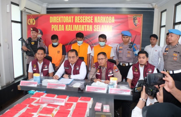 Ditresnarkoba Polda Kalsel