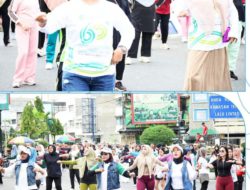 Pemkab Labuhanbatu Ajak Masyarakat Hidup Sehat Melalui Car Free Day