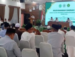 Wakil Ketua DPRD H. Bahrian Noor Hadiri Musda XI MUI Batola