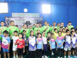 Sekretaris DPRD Batola M. Haris hadiri Pembukaan Turnamen Bulutangkis Bupati Cup 2025 dan Liga Banua XI Barito Kuala