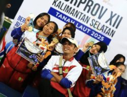 Tampil Memukau, Tenis Meja Banjarmasin Kunci Juara Umum Porprov Kalsel 2025