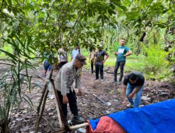 Polsek Bilah Hilir Gerebek Sarang Narkoba di Dusun Kampung Nilon