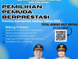 Sebanyak 112 Pemuda Kalsel Bersaing Rebut Gelar Pemuda Berprestasi 2025