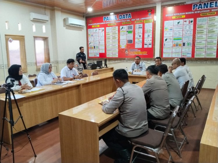 Ombudsman RI Sumut Lakukan Penilaian Pelayanan Publik di Polres Labuhanbatu, Dorong Layanan Semakin Prima