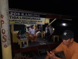 Polres Labuhanbatu Aktifkan Jaga Malam Satkamling Dukung “Commanders Wish” Kapolda Sumut
