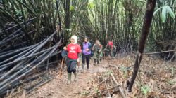 Dedikasi untuk Pelosok: Ketua Persit Ikut Ekspedisi Juhu Lima Hari jalan Kaki Tembus Pegunungan Meratus Berikan Pelayanan Kesehatan