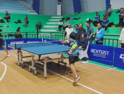 Wagub Kalsel Saksikan Langsung Keseruan Kejurnas Tenis Meja 2025 di Banjarmasin