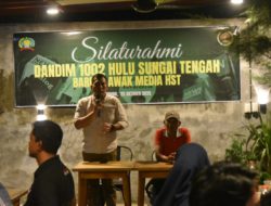 Kodim 1002/HST dan PWI HST Sepakat Perkuat Pemberitaan yang Berimbang