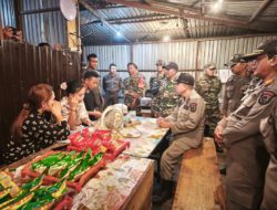 Kodim 1002/HST Bersama Aparat Gabungan Gelar Patroli Cipta Kondisi