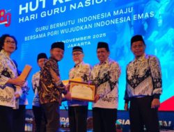 Administrasi Terbaik, PGRI Kalsel Sabet Penghargaan Nasional SIK PGRI 2025