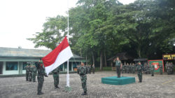 Nilai Keprajuritan Ditegaskan dalam Upacara Bendera Kodim 1002/HST