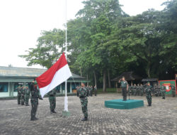 Nilai Keprajuritan Ditegaskan dalam Upacara Bendera Kodim 1002/HST