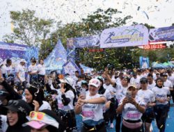 Ribuan Runner Meriahkan Meratus Geopark RUN 2025 di Kebun Raya Banua