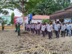 Latihan PBB Perkuat Kesiapsiagaan Linmas di Labuan Amas Utara