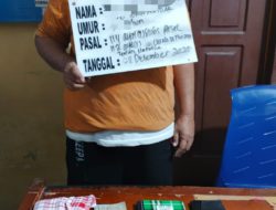 Polsek Panai Tengah Amankan Pengedar Sabu, Barang Bukti 1,7 Gram Ikut Disita