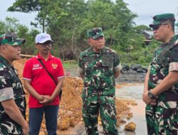 Perkuat Ekonomi Kerakyatan, Pangdam XXII/TB Tinjau Pembangunan Koperasi Desa/Kelurahan Merah Putih di Banjarbaru