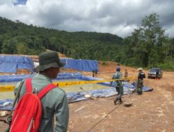 Laksanakan Patroli Gabungan, Polhut KPH Tanah Laut Amankan Sejumlah Barang Bukti