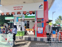 Antisipasi Kelangkaan, Polsek Na IX-X Lakukan Pengamanan Maksimal di SPBU