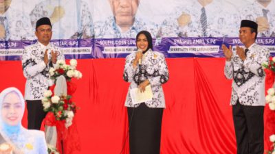 Resepsi HUT ke-80 PGRI, Bupati Labuhanbatu: PGRI Aktor Utama Dunia Pendidikan
