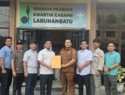 Kepala Desa N4 sekaligus Kamabigus Audiensi ke Kwarcab Labuhanbatu Jalan Perdamean Sigambal