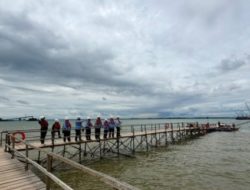 TAG Pastikan Pembangunan Jembatan Tanah Bumbu–Kotabaru Berjalan Sesuai Arahan Gubernur