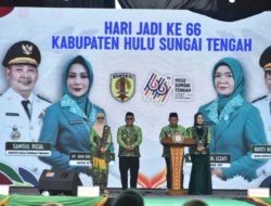 Kodim 1002/HST Hadiri Perayaan Puncak Hari Jadi Kabupaten HST ke-66 Tahun 2025