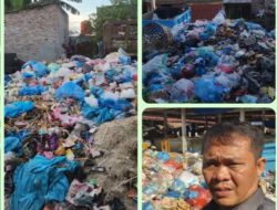 Peduli Kebersihan, Penry paratua Nababan Anggota DPRD Labuhanbatu Respon Keluhan Masyarakat Terkait Sampah di Pasar Ajamu