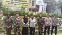 Sinergi Pengamanan Wisata Akhir Tahun di Hulu Sungai Tengah